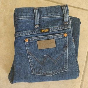 Wrangler blue jeans for men 30x32